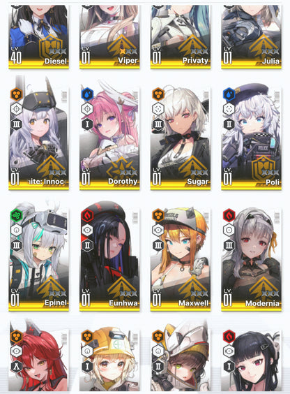 [NA] GODDESS OF VICTORY NIKKE 18SSR+Pity Red Hood+Skin+Modernia+Liter+Dorothy+Privaty+Julia+Epinel+Rei++ starter account-Mobile Games Starter