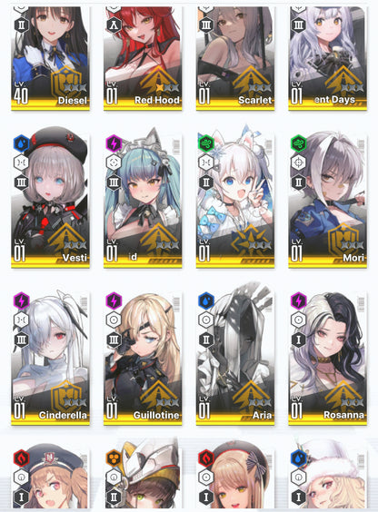 [NA] GODDESS OF VICTORY NIKKE 19SSR Limited Anne+2 Red Hood+Skin+Cinderella+Scarlet+Rei++ starter account-Mobile Games Starter