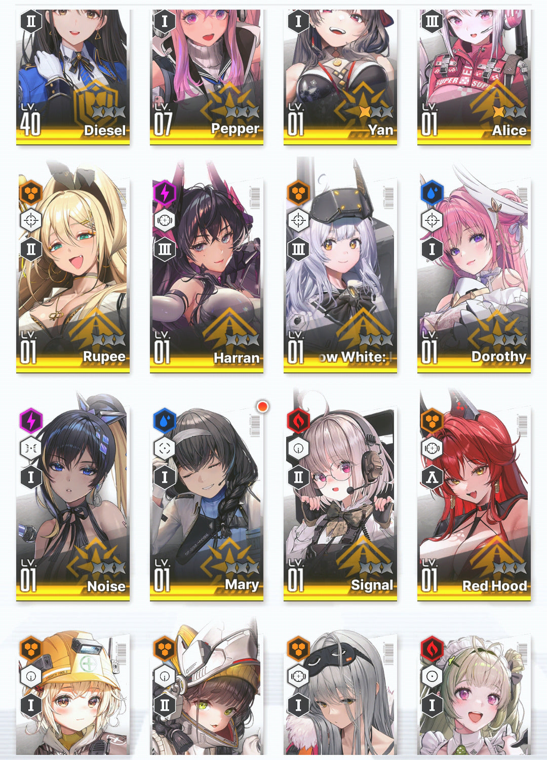 [NA] GODDESS OF VICTORY NIKKE 19SSR+Pity Red Hood+Skin+Makima+Coatoff+Liter+Harran++ starter account-Mobile Games Starter
