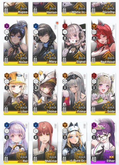 [NA] GODDESS OF VICTORY NIKKE 19SSR+Pity Red Hood+Skin+Makima+Coatoff+Liter+Harran++ starter account-Mobile Games Starter