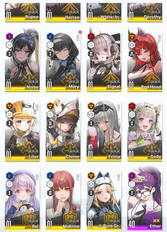 [NA] GODDESS OF VICTORY NIKKE 19SSR+Pity Red Hood+Skin+Makima+Coatoff+Liter+Harran++ starter account-Mobile Games Starter