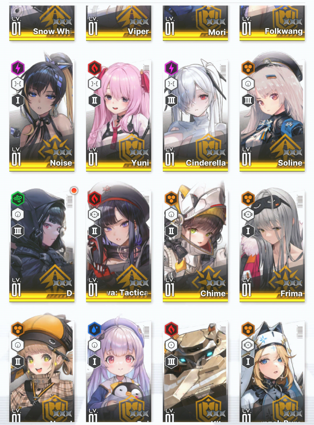 [NA] GODDESS OF VICTORY NIKKE 20SSR 3 Red Hood+Skin+Cinderella+Frima+Novel+Noise+Yuni+Soline+Rei+D++ starter account-Mobile Games Starter