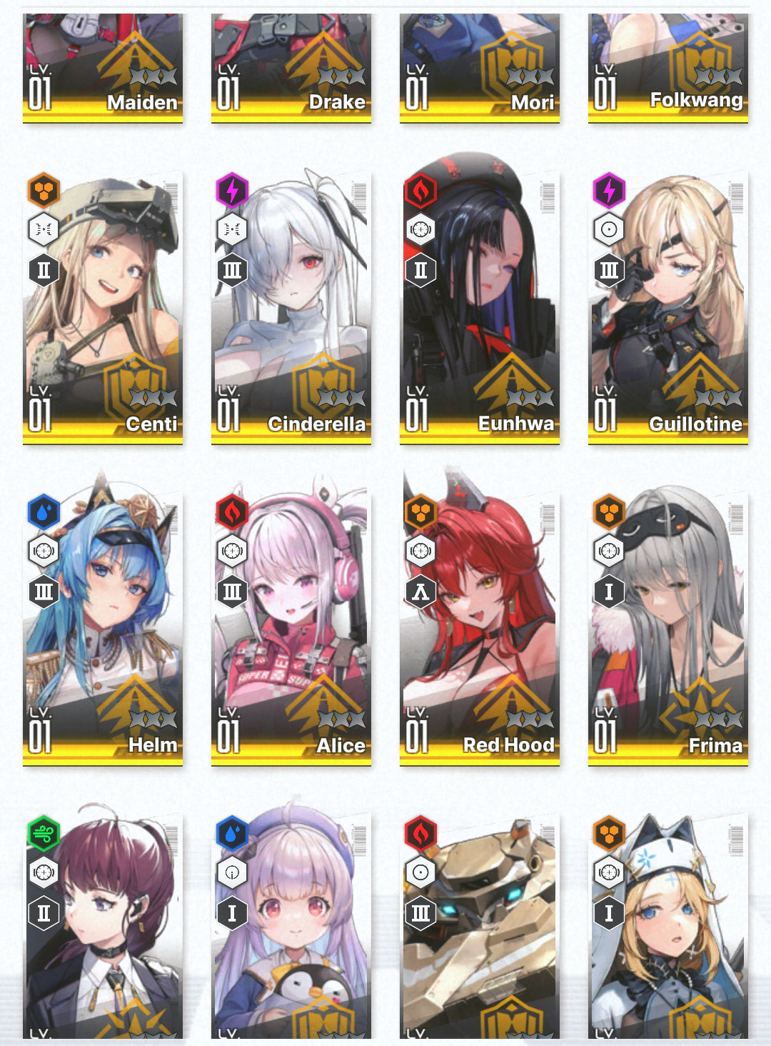 [NA] GODDESS OF VICTORY NIKKE 20SSR Red Hood+Skin+Cinderella+Harran+Helm+Alice+Rei++ starter account-Mobile Games Starter