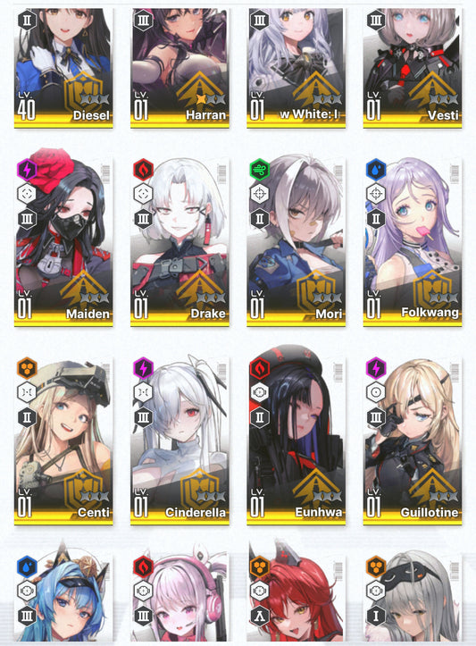 [NA] GODDESS OF VICTORY NIKKE 20SSR Red Hood+Skin+Cinderella+Harran+Helm+Alice+Rei++ starter account-Mobile Games Starter