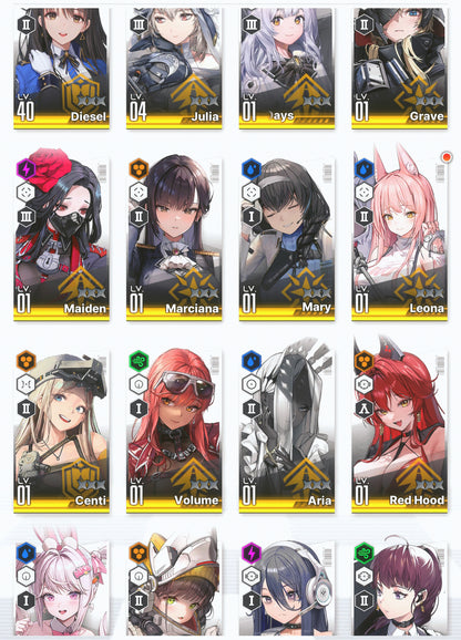 [NA] GODDESS OF VICTORY NIKKE 20SSR Red Hood+Skin+Grave+Soda+Mary+Julia+Centi+Rei++ starter account-Mobile Games Starter