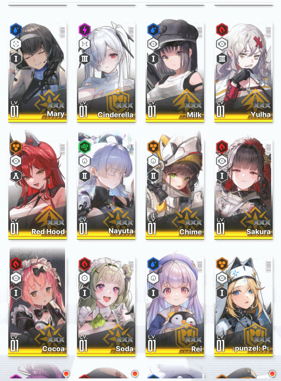 [NA] GODDESS OF VICTORY NIKKE 20SSR+Pity MLB 4X Modernia+skin+Red Hood+Skin+Nayuta+Cinderella+Yulha++ starter account-Mobile Games Starter