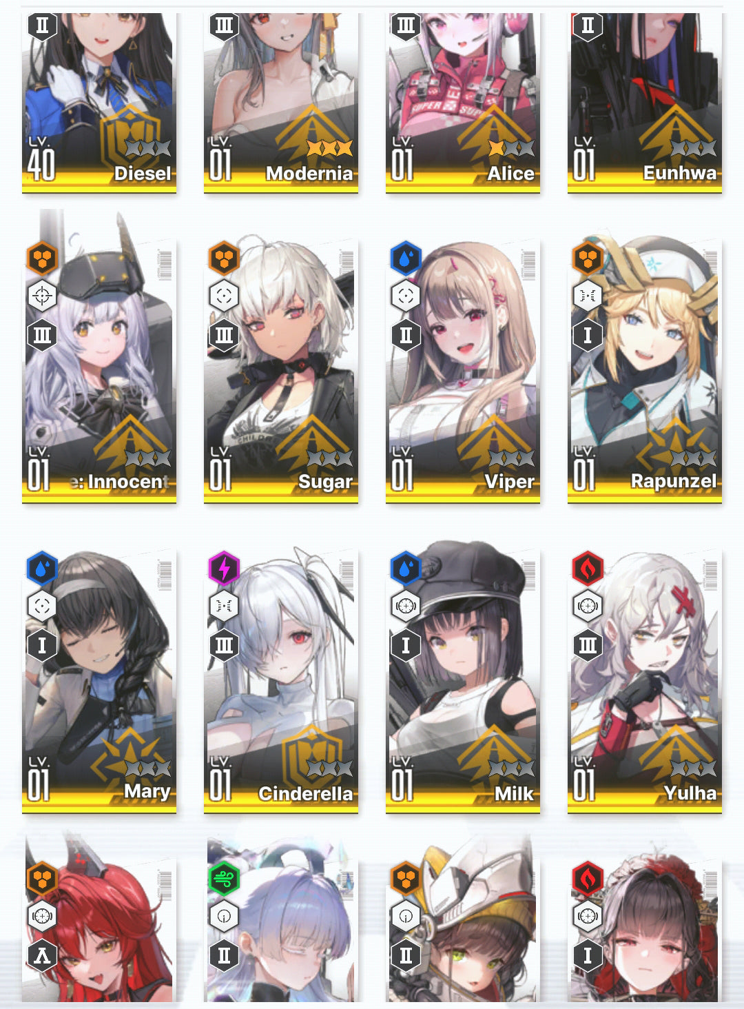 [NA] GODDESS OF VICTORY NIKKE 20SSR+Pity MLB 4X Modernia+skin+Red Hood+Skin+Nayuta+Cinderella+Yulha++ starter account-Mobile Games Starter