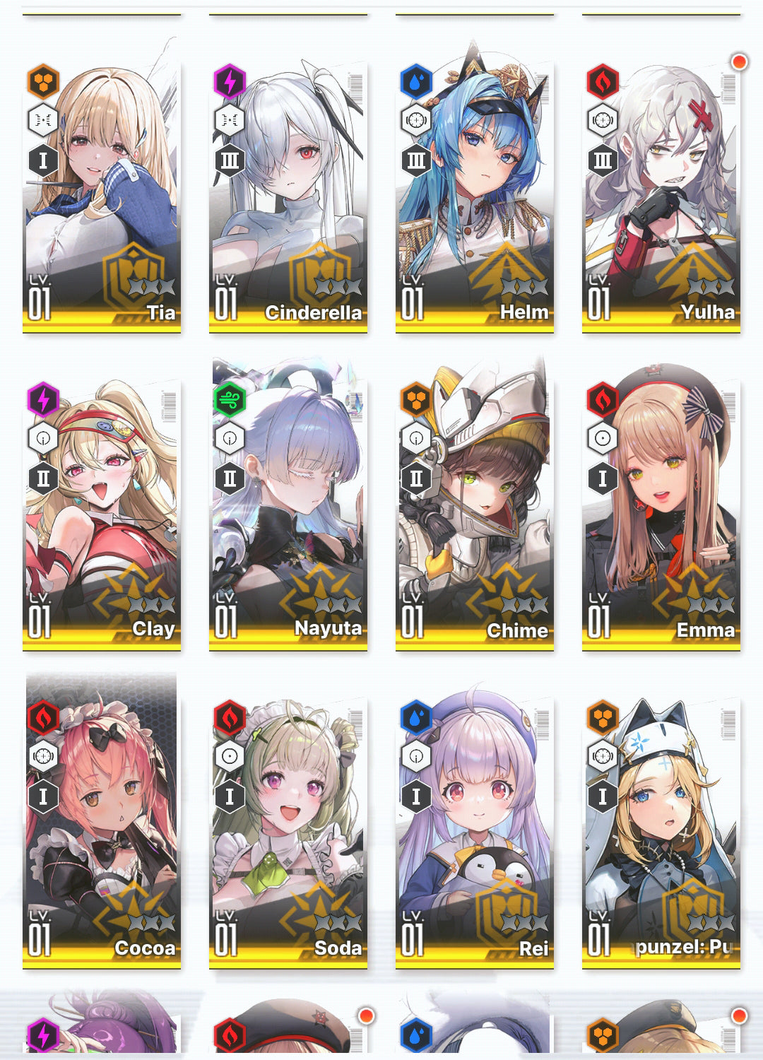 [NA] GODDESS OF VICTORY NIKKE 20SSR+Pity Red Hood+Skin+Nayuta+Cinderella+Soda+Cocoa+8k gems+Noise+Emma+Yulha++ starter account-Mobile Games Starter