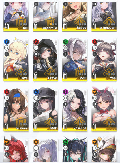 [NA] GODDESS OF VICTORY NIKKE 21SSR Cinderella: Crystal Wave+Red Hood+Skin+Cinderella+Grave+Little Mermaid+Rei++ starter account-Mobile Games Starter