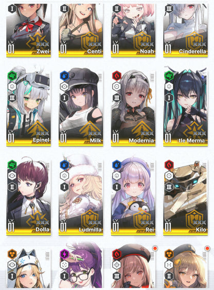 [NA] GODDESS OF VICTORY NIKKE 21SSR Limited Anne+Modernia+2 Red Hood+Skin+Cinderella+Grave+Little Mermaid+Ludmilla+Centi+Rei++ starter account-Mobile Games Starter