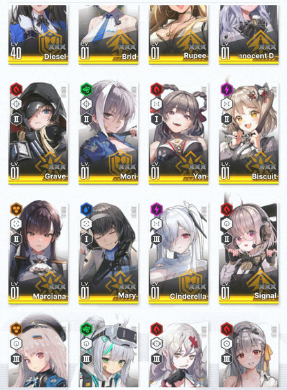 [NA] GODDESS OF VICTORY NIKKE 21SSR Modernia+skin+Red Hood+Skin+Cinderella+Grave+Crown+10000 gems starter account-Mobile Games Starter