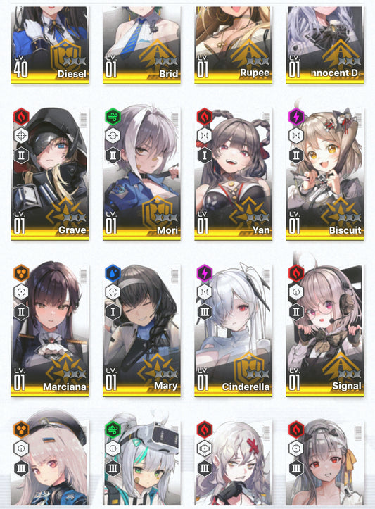 [NA] GODDESS OF VICTORY NIKKE 21SSR Modernia+skin+Red Hood+Skin+Cinderella+Grave+Crown+10000 gems starter account-Mobile Games Starter