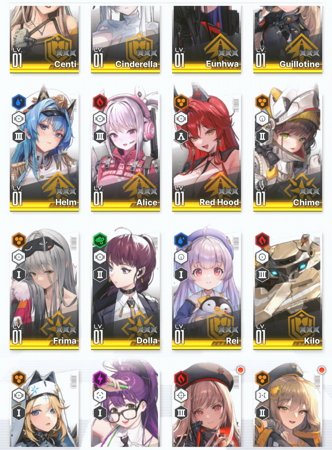 [NA] GODDESS OF VICTORY NIKKE 21SSR Red Hood+Skin+Cinderella+Harran+Helm+Alice+Rei++ starter account-Mobile Games Starter