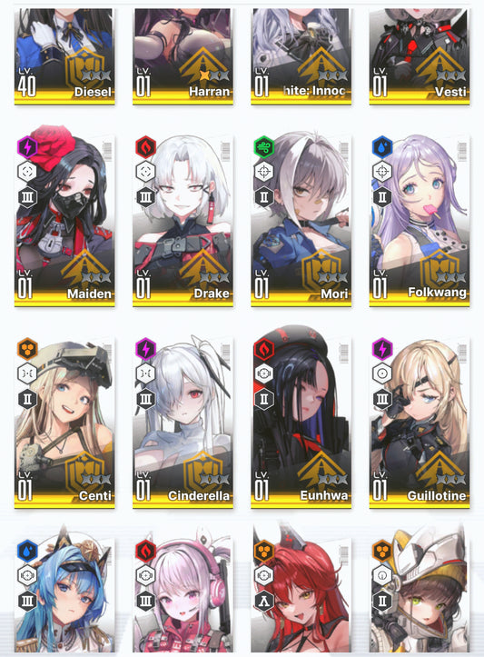 [NA] GODDESS OF VICTORY NIKKE 21SSR Red Hood+Skin+Cinderella+Harran+Helm+Alice+Rei++ starter account-Mobile Games Starter