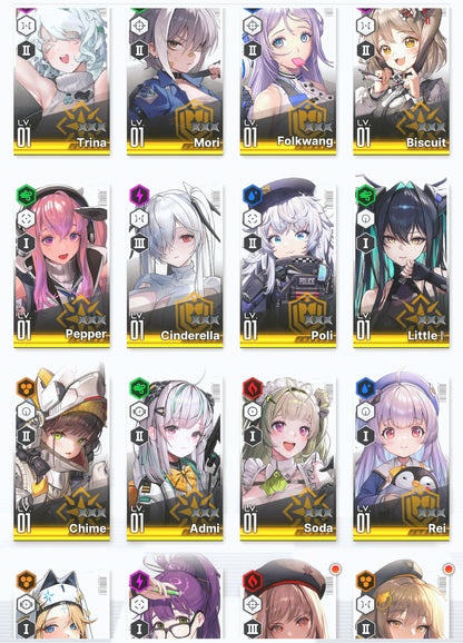 [NA] GODDESS OF VICTORY NIKKE 21SSR Red Hood+Skin+Cinderella+Little Mermaid+Bunny Soda+Pepper+Maiden+Admi+Rei++ starter account-Mobile Games Starter