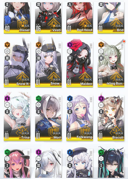 [NA] GODDESS OF VICTORY NIKKE 21SSR Red Hood+Skin+Cinderella+Little Mermaid+Bunny Soda+Pepper+Maiden+Admi+Rei++ starter account-Mobile Games Starter