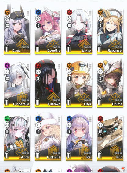 [NA] GODDESS OF VICTORY NIKKE 22SSR 3 Viper+2 Red Hood+Skin+Cinderella+Scarlet+Liter+Dorothy+Crown+Rapunzel+Rei++ starter account-Mobile Games Starter