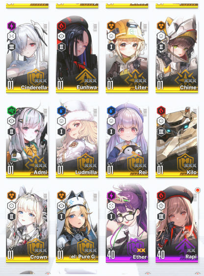 [NA] GODDESS OF VICTORY NIKKE 22SSR 3 Viper+2 Red Hood+Skin+Cinderella+Scarlet+Liter+Dorothy+Crown+Rapunzel+Rei++ starter account-Mobile Games Starter