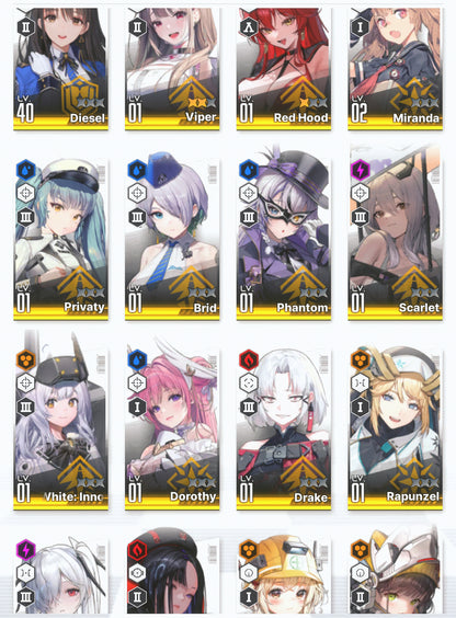 [NA] GODDESS OF VICTORY NIKKE 22SSR 3 Viper+2 Red Hood+Skin+Cinderella+Scarlet+Liter+Dorothy+Crown+Rapunzel+Rei++ starter account-Mobile Games Starter