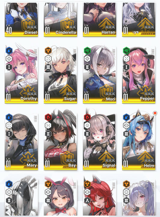 [NA] GODDESS OF VICTORY NIKKE 22SSR Cinderella: Crystal Wave+Red Hood+Skin+Cinderella+Dorothy+Harran+Pepper+Signal+Novel+Rei++ starter account-Mobile Games Starter
