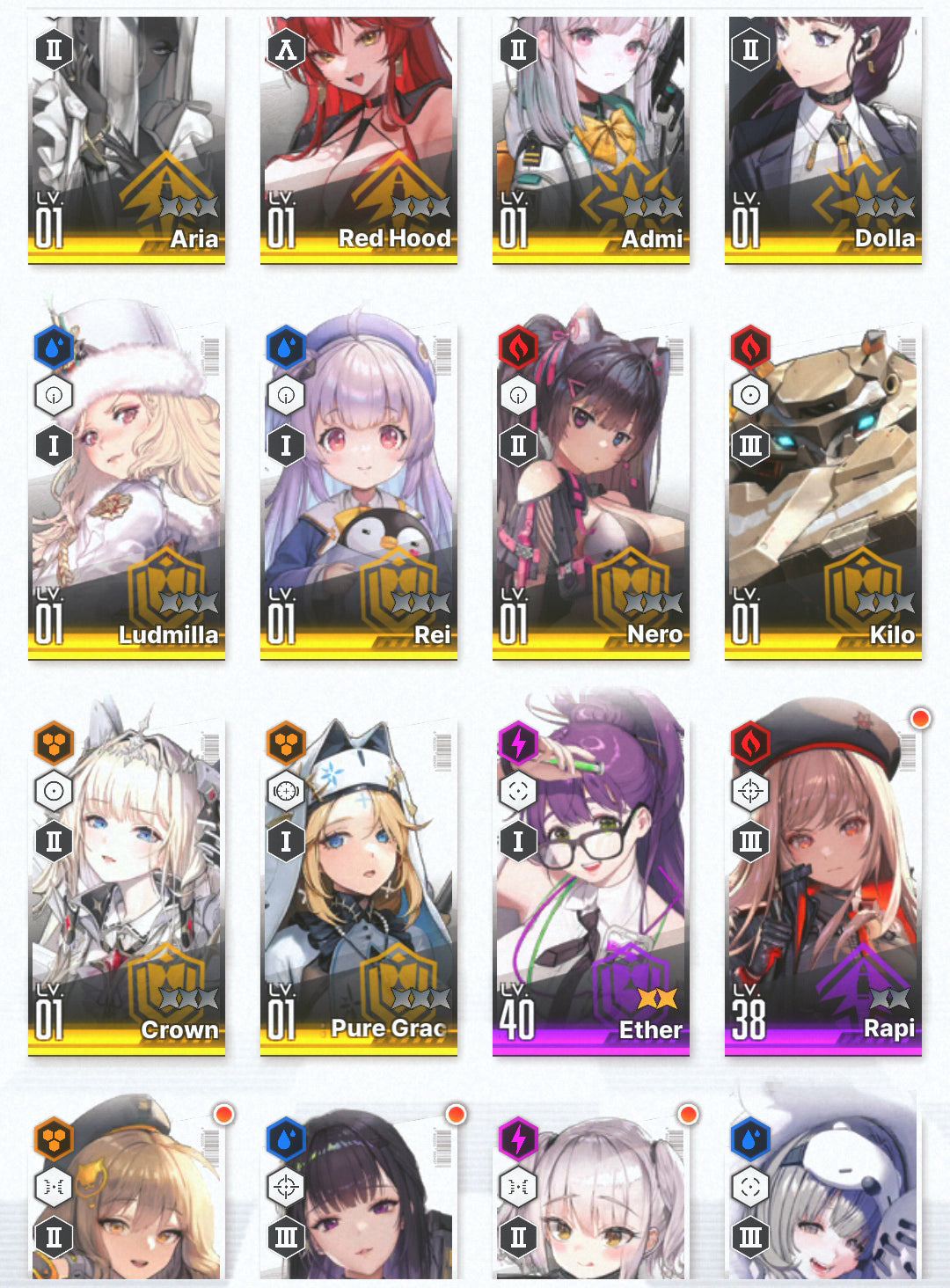 [NA] GODDESS OF VICTORY NIKKE 22SSR Crown+Red Hood+Skin+Cinderella+Dorothy+Aria+Rei++ starter account-Mobile Games Starter