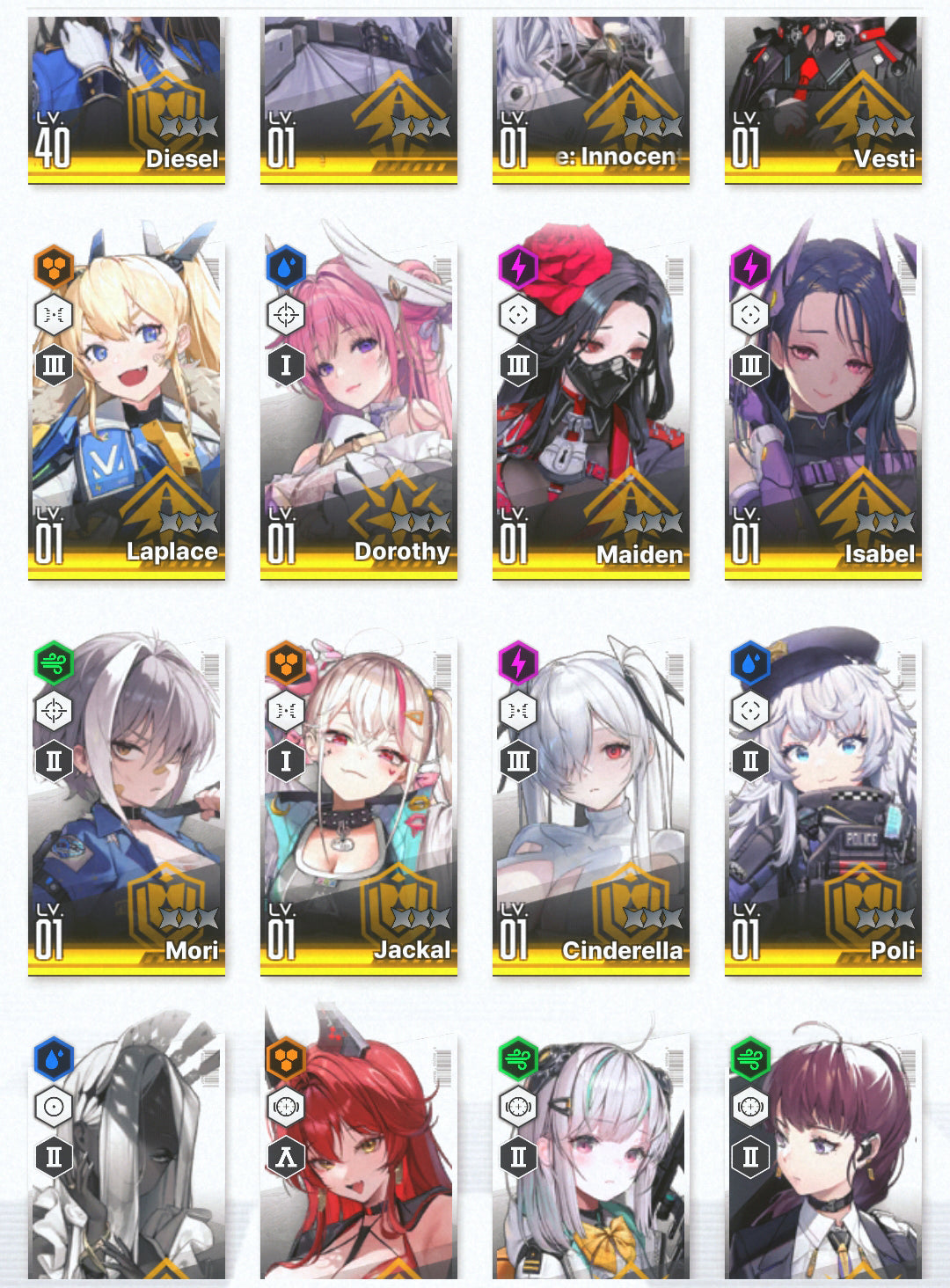 [NA] GODDESS OF VICTORY NIKKE 22SSR Crown+Red Hood+Skin+Cinderella+Dorothy+Aria+Rei++ starter account-Mobile Games Starter
