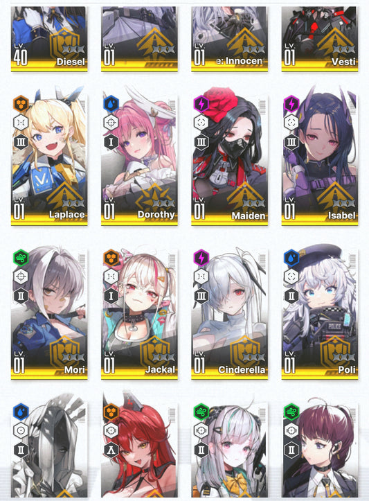 [NA] GODDESS OF VICTORY NIKKE 22SSR Crown+Red Hood+Skin+Cinderella+Dorothy+Aria+Rei++ starter account-Mobile Games Starter