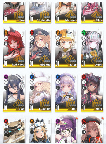 [NA] GODDESS OF VICTORY NIKKE 22SSR Liter+Red Hood+Skin+Cinderella+Ludmilla+Miranda+Admi+Julia+Rei++ starter account-Mobile Games Starter
