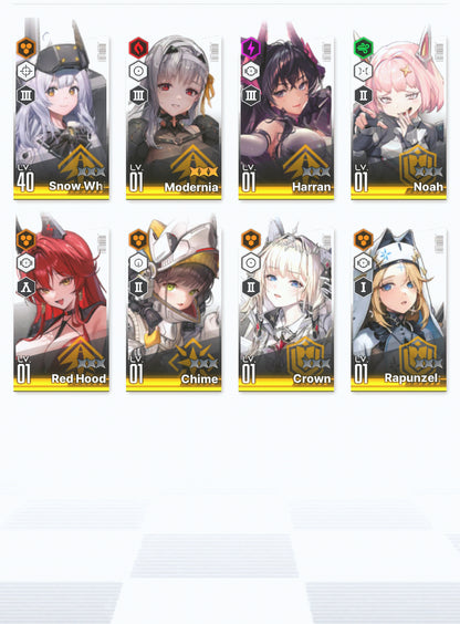 [NA] GODDESS OF VICTORY NIKKE 22SSR MLB 4X Modernia+Red Hood+Skin+Crown+Harran+Exia++ starter account-Mobile Games Starter