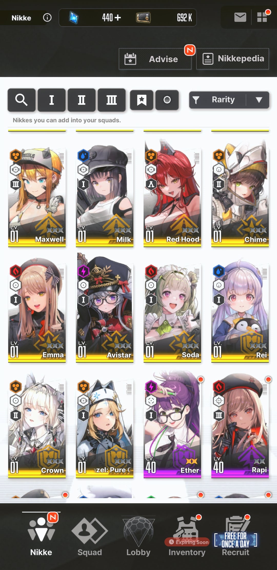 [NA] GODDESS OF VICTORY NIKKE 22SSR+Pity Anis: Star+Nayuta+Red Hood+Skin+Cinderella+Grave+Soda+Milk+Emma+Vesti+Signal+Rei++ starter account-Mobile Games Starter