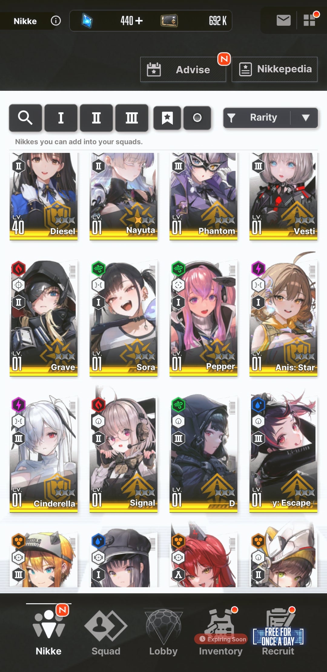 [NA] GODDESS OF VICTORY NIKKE 22SSR+Pity Anis: Star+Nayuta+Red Hood+Skin+Cinderella+Grave+Soda+Milk+Emma+Vesti+Signal+Rei++ starter account-Mobile Games Starter