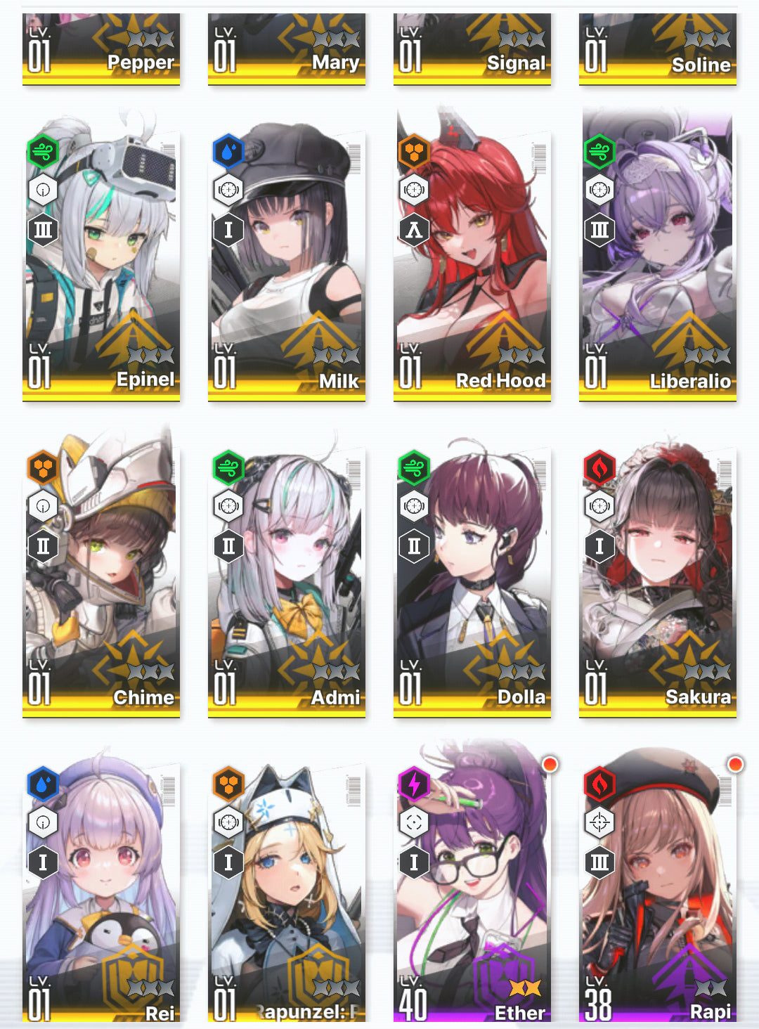 [NA] GODDESS OF VICTORY NIKKE 22SSR+Pity Makima+Coatoff+Liberalio+Red Hood+Skin+Harran+Viper+Himeno++ starter account-Mobile Games Starter