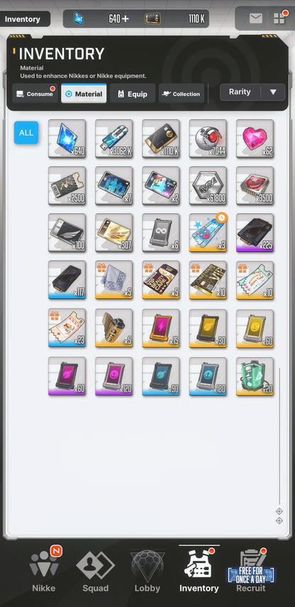 [NA] GODDESS OF VICTORY NIKKE 22SSR+Pity Makima+Coatoff+Liberalio+Red Hood+Skin+Harran+Viper+Himeno++ starter account-Mobile Games Starter