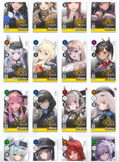 [NA] GODDESS OF VICTORY NIKKE 22SSR+Pity Makima+Coatoff+Liberalio+Red Hood+Skin+Harran+Viper+Himeno++ starter account-Mobile Games Starter