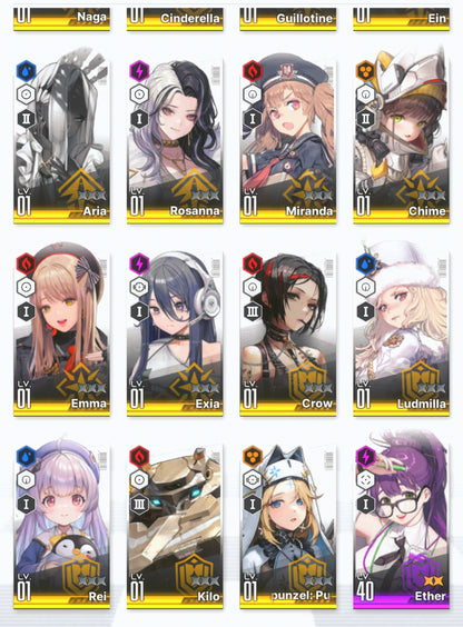 [NA] GODDESS OF VICTORY NIKKE 23SSR Limited Anne+2 Red Hood+Skin+Cinderella+Scarlet+Rei++ starter account-Mobile Games Starter