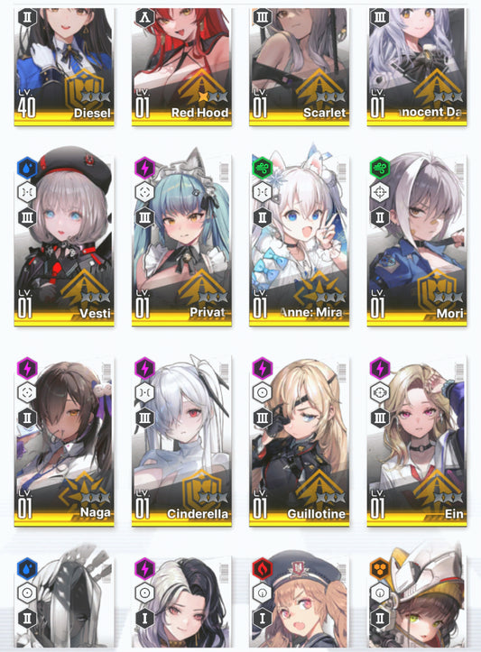 [NA] GODDESS OF VICTORY NIKKE 23SSR Limited Anne+2 Red Hood+Skin+Cinderella+Scarlet+Rei++ starter account-Mobile Games Starter