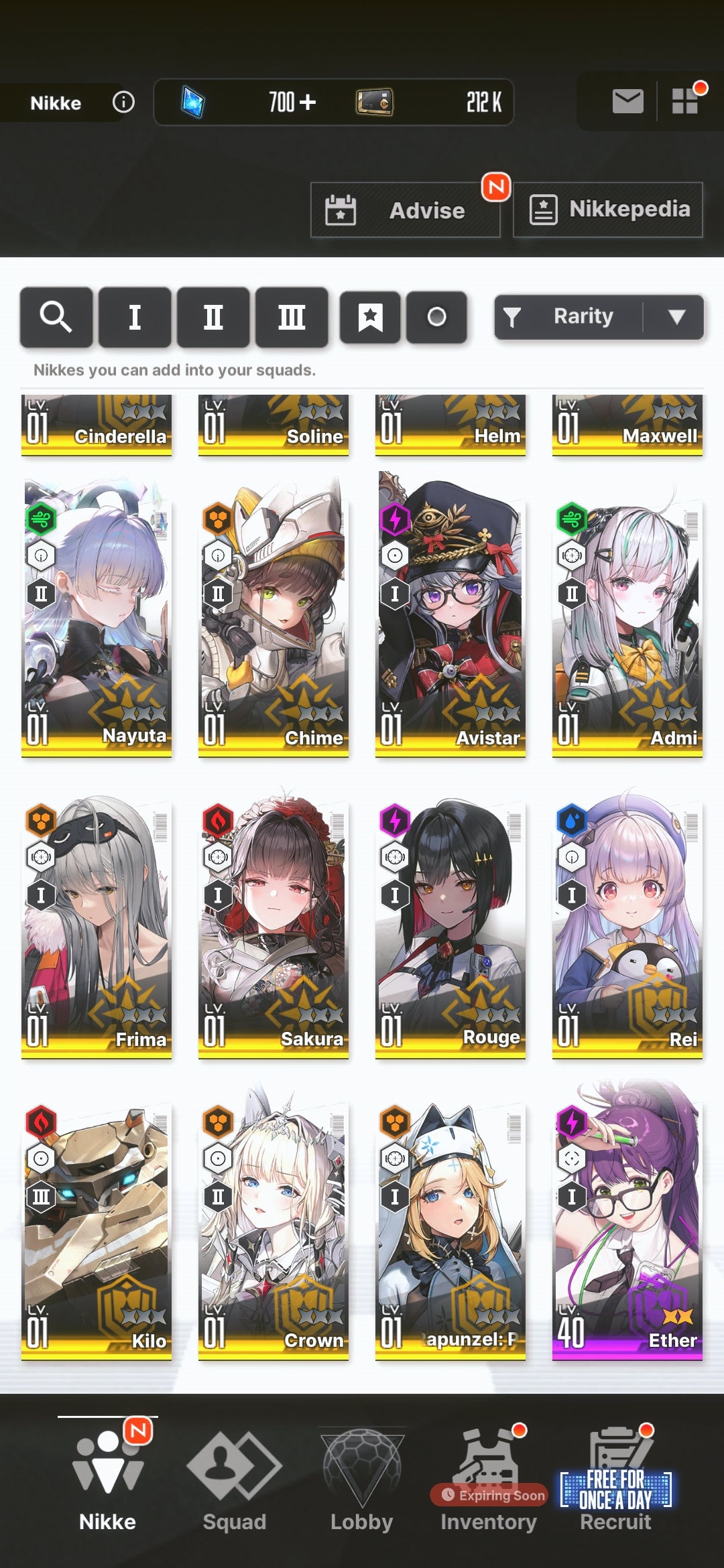 [NA] GODDESS OF VICTORY NIKKE 23SSR Limited Anne+Nayuta+2 Red Hood+Skin+Cinderella+Grave+Scarlet+Crown+Helm+Sakura+Rei++ starter account-Mobile Games Starter