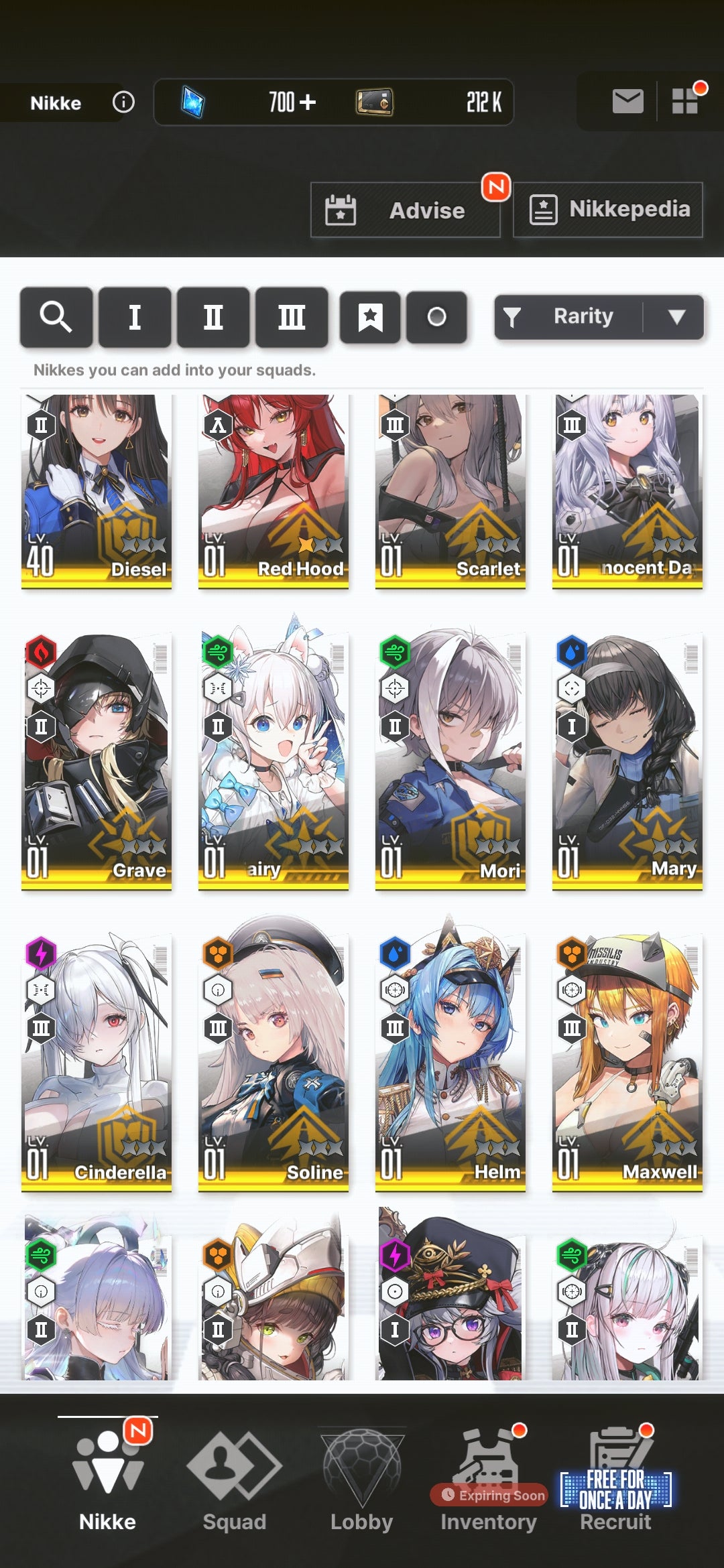 [NA] GODDESS OF VICTORY NIKKE 23SSR Limited Anne+Nayuta+2 Red Hood+Skin+Cinderella+Grave+Scarlet+Crown+Helm+Sakura+Rei++ starter account-Mobile Games Starter