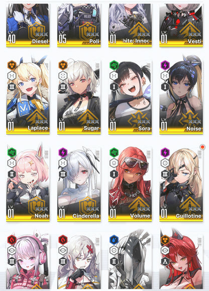 [NA] GODDESS OF VICTORY NIKKE 23SSR Red Hood+Skin+Crown+Cinderella+Liter+Volume+Laplace+Admi+Ludmilla++ starter account-Mobile Games Starter