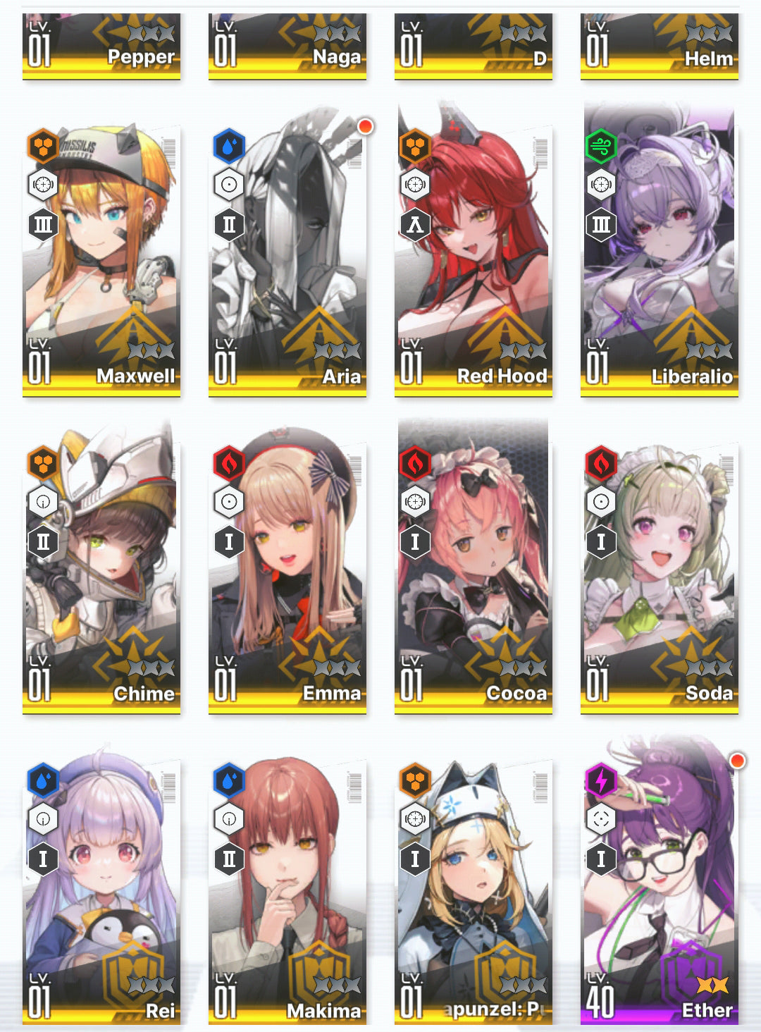 [NA] GODDESS OF VICTORY NIKKE 23SSR+Pity Makima+Coatoff+Liberalio+Scarlet+Red Hood+Skin+Cinderella+Soda+Himeno+Rei++ starter account-Mobile Games Starter