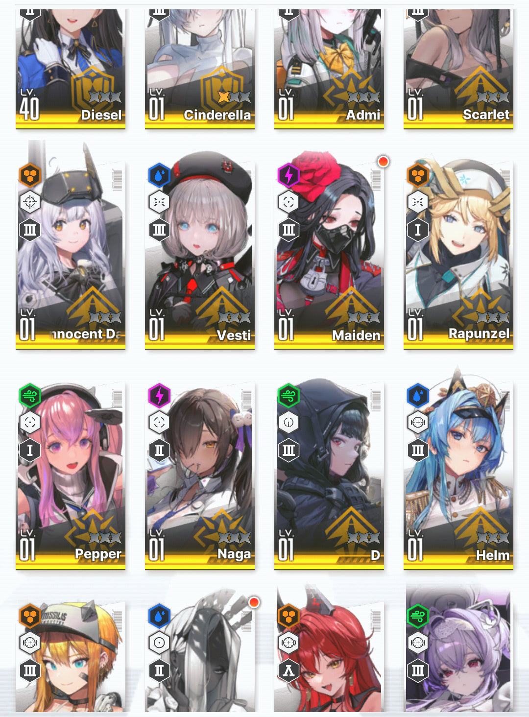 [NA] GODDESS OF VICTORY NIKKE 23SSR+Pity Makima+Coatoff+Liberalio+Scarlet+Red Hood+Skin+Cinderella+Soda+Himeno+Rei++ starter account-Mobile Games Starter