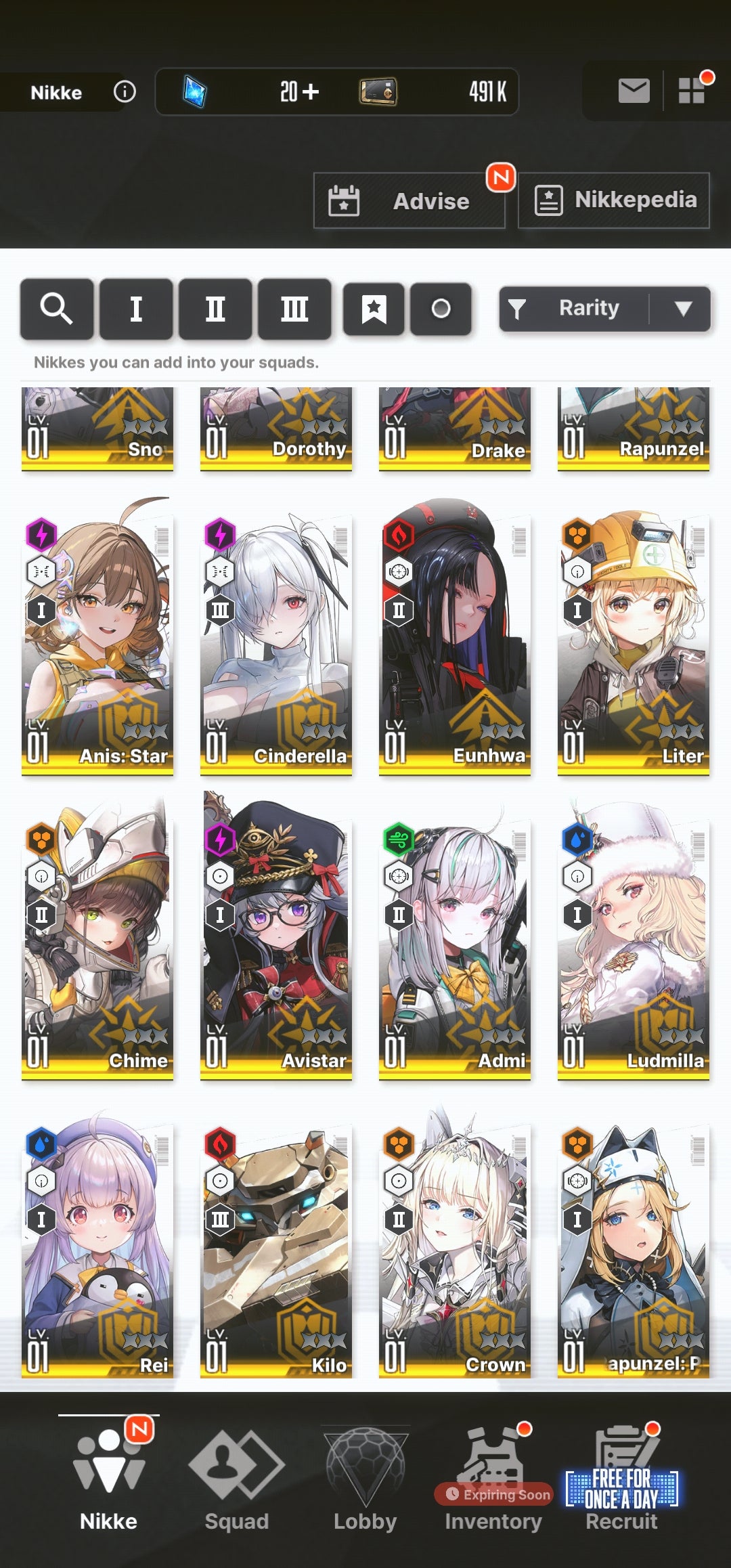 [NA] GODDESS OF VICTORY NIKKE 24SSR Anis: Star+3 Viper+2 Red Hood+Skin+Cinderella+Scarlet+Liter+Dorothy+Crown+Rapunzel+Rei++ starter account-Mobile Games Starter