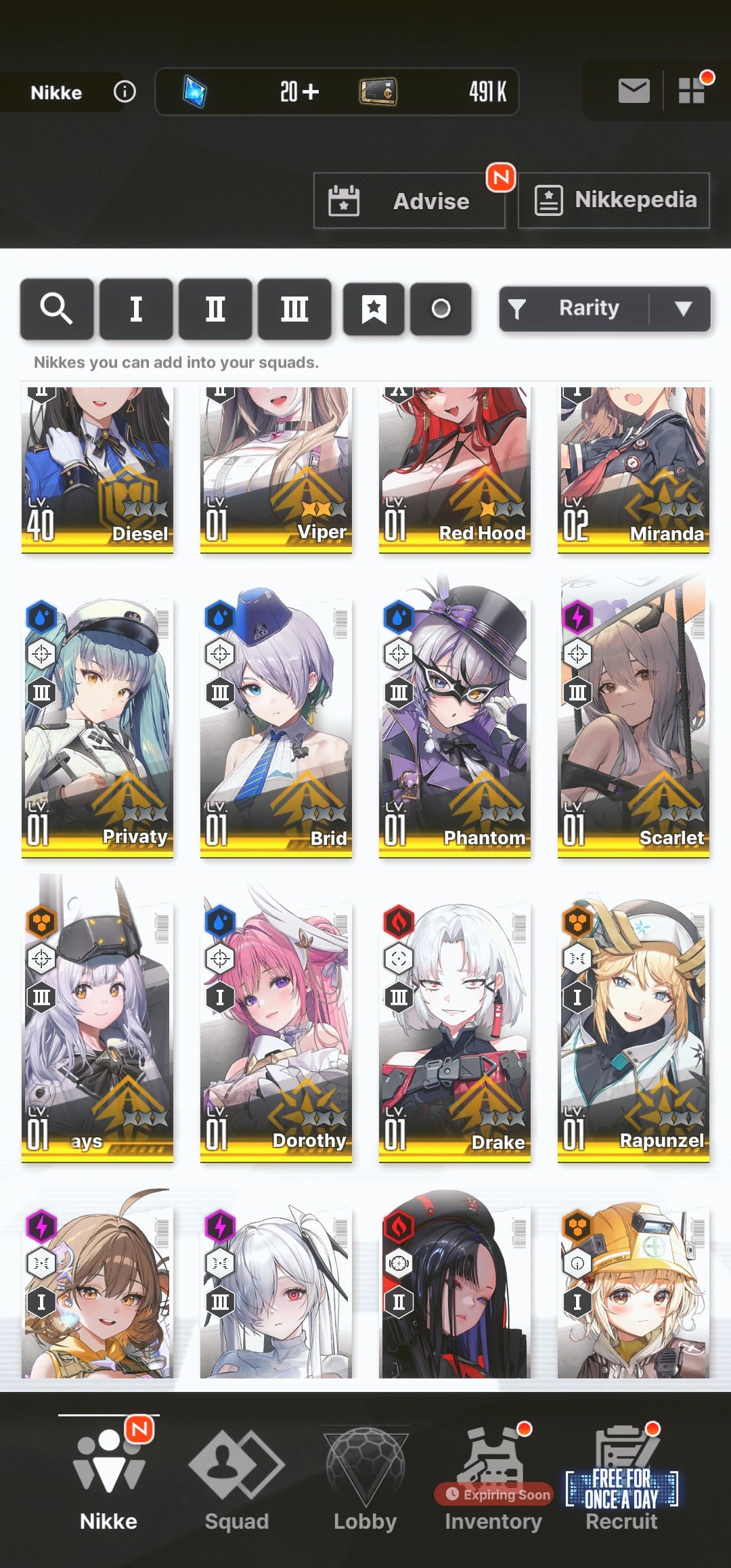 [NA] GODDESS OF VICTORY NIKKE 24SSR Anis: Star+3 Viper+2 Red Hood+Skin+Cinderella+Scarlet+Liter+Dorothy+Crown+Rapunzel+Rei++ starter account-Mobile Games Starter