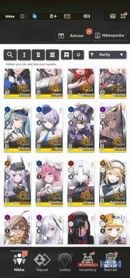 [NA] GODDESS OF VICTORY NIKKE 24SSR Anis: Star+3 Viper+2 Red Hood+Skin+Cinderella+Scarlet+Liter+Dorothy+Crown+Rapunzel+Rei++ starter account-Mobile Games Starter