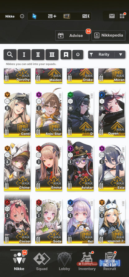 [NA] GODDESS OF VICTORY NIKKE 24SSR Anis: Star+Scarlet+2 Modernia+3 Red Hood+Skin+2 Cinderella+Dorothy+Harran+Soda++ starter account-Mobile Games Starter