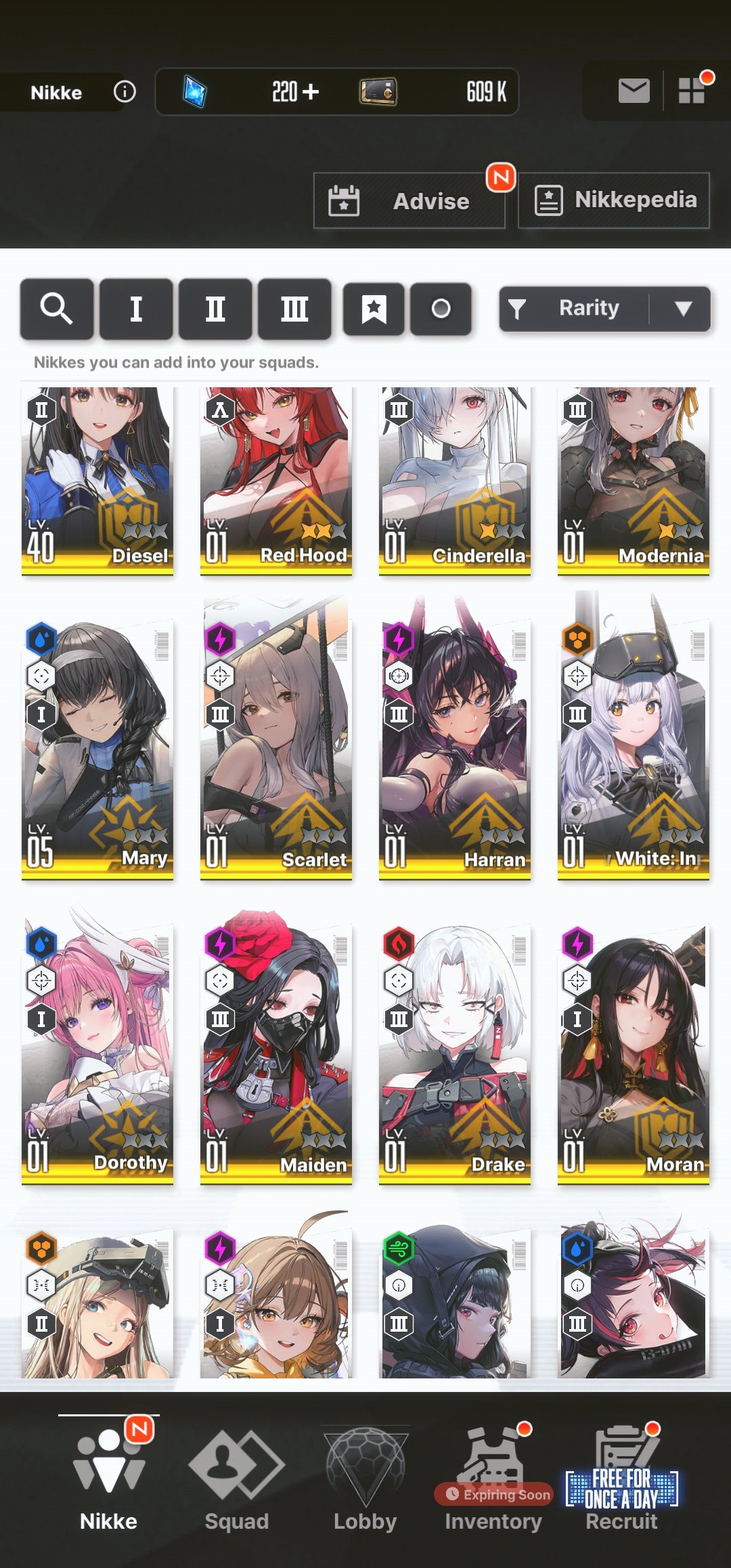 [NA] GODDESS OF VICTORY NIKKE 24SSR Anis: Star+Scarlet+2 Modernia+3 Red Hood+Skin+2 Cinderella+Dorothy+Harran+Soda++ starter account-Mobile Games Starter
