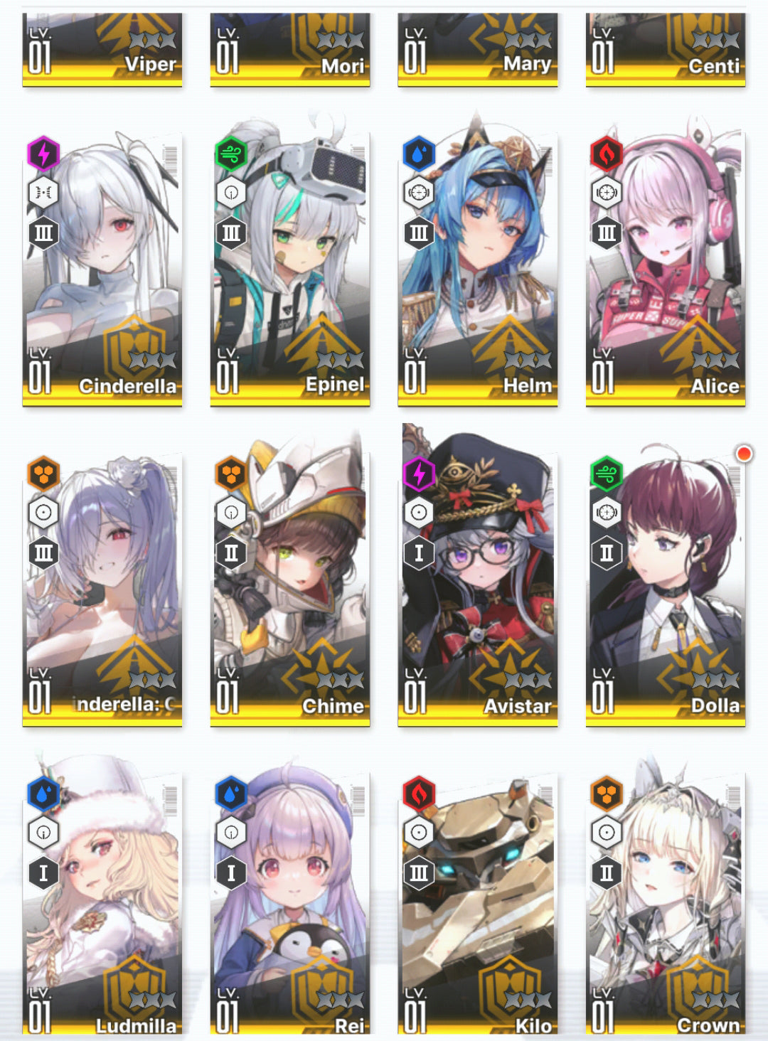[NA] GODDESS OF VICTORY NIKKE 24SSR Cinderella: Crystal Wave+Crown+2 Red Hood+Skin+Cinderella+Grave+Harran+Laplace+Helm+Alice+Ludmilla++ starter account-Mobile Games Starter