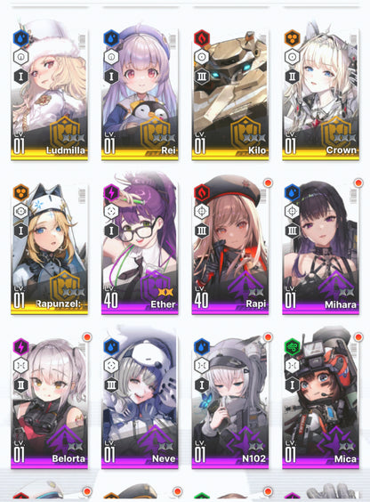 [NA] GODDESS OF VICTORY NIKKE 24SSR Cinderella: Crystal Wave+Crown+2 Red Hood+Skin+Cinderella+Grave+Harran+Laplace+Helm+Alice+Ludmilla++ starter account-Mobile Games Starter