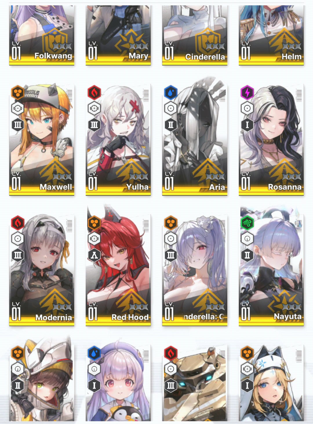 [NA] GODDESS OF VICTORY NIKKE 24SSR Cinderella: Crystal Wave+Nayuta+Scarlet+Red Hood+Skin+Cinderella+Modernia+Limited Anne+Yulha+Mary+Rei++ starter account-Mobile Games Starter