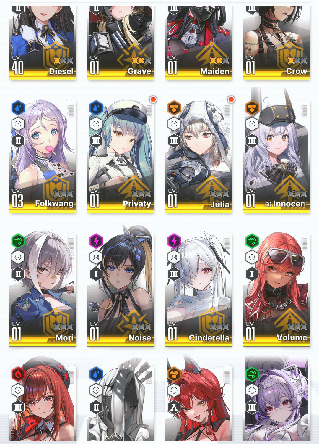 [NA] GODDESS OF VICTORY NIKKE 24SSR Liberalio+Nayuta+Rapi+Red Hood+Skin+Cinderella+3 Grave+Ludmilla+Emma+Rei++ starter account-Mobile Games Starter